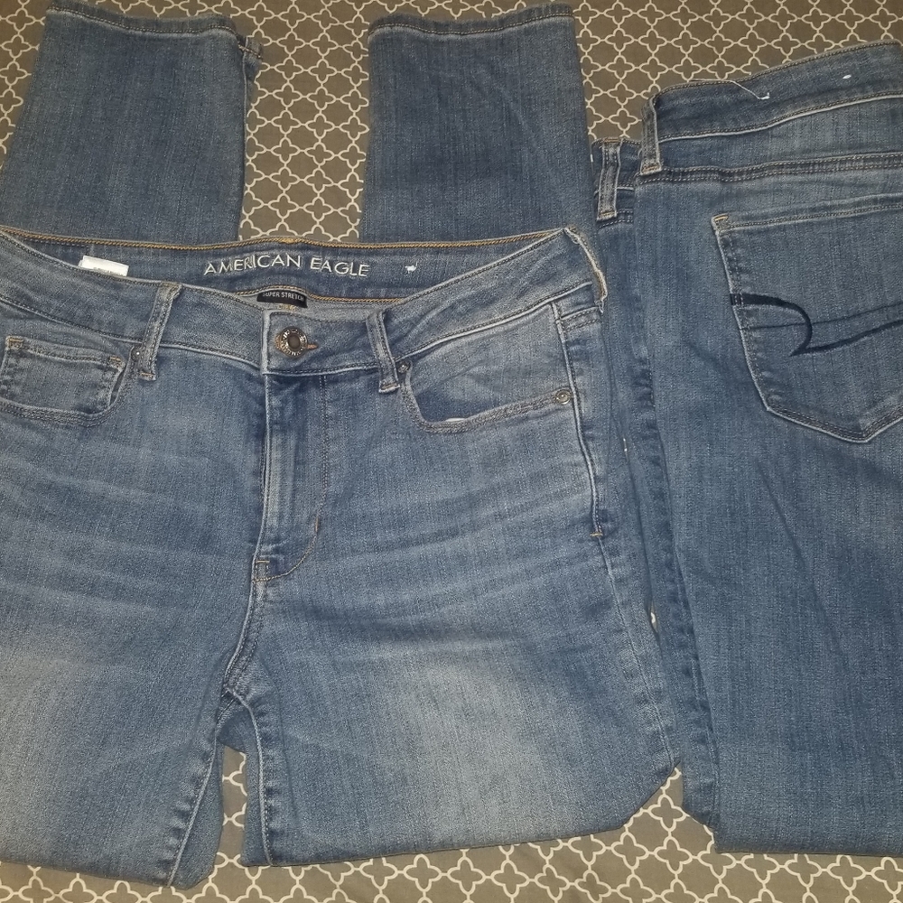 ae size 12 short skinny jeans (2)